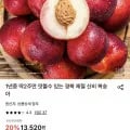 경북 제철 신비 복숭아 1kg 중과 (12,580원/무료)