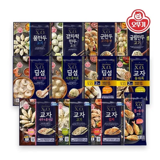 X.O.만두 고기/새우&홍게살/굴림만두/물만두/군만두/동파육/딤섬(23,370원/무료)