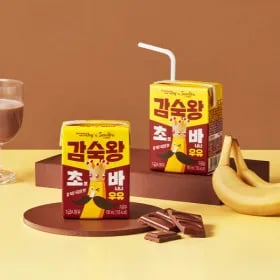 감숙왕 초코바나나우유 190ml 외 다양 4개입 (1BOX) 4개 총 11,810원