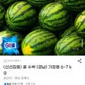 꿀 수박 (경남) 외 다양 6~7kg 총 20개