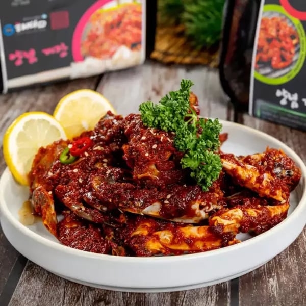 해담 국내산 꽃게 양념게장 외 다양 450g 총 10개