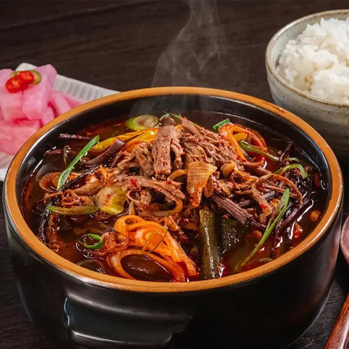 얼큰한 정통 육개장 600g 외 다양 4팩 총 2.6kg
