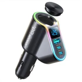JOYROOM 에어그립 멀티포트 차량용 충전기 150W 외 다양, 총 2개