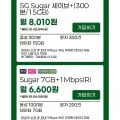 300분, 15GB+1mbps(8,010원/평생)외 1건