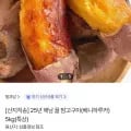 해남 꿀밤고구마 베니하루카품종 특상크기 5kg (페이코 3,600원/무료)1
