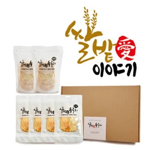 쌀밭애 누룽지 세트 (150g 2봉 + 50g 4봉, 총 6개) 5,750원/3,000원 외 다양