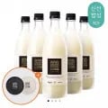 배상면주가 느린마을 막걸리 750mL 코스터 2개 1개