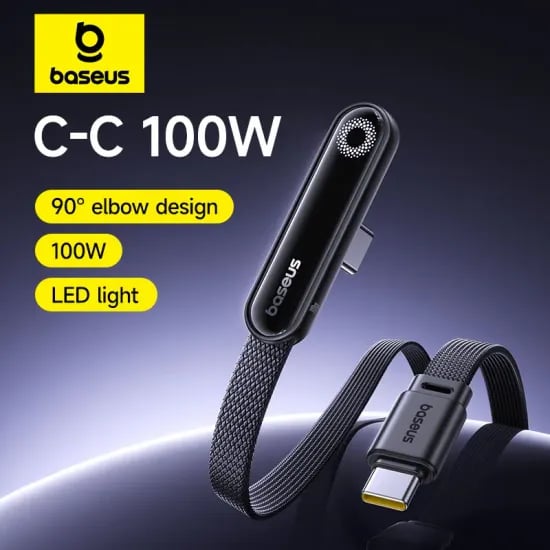 베이스어스 MVP3 엘보우 USB-C 케이블 100W
