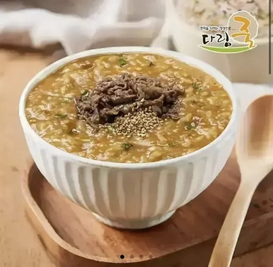 차돌된장죽 외 대용량 죽 500g 17종
