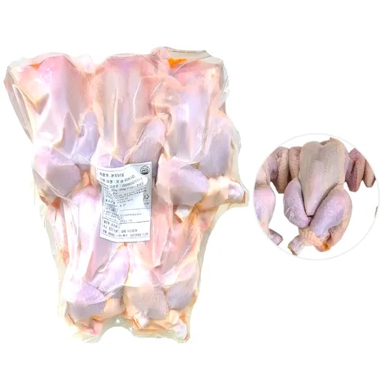 찹쌀통닭 육계 9호 국내산 염지닭 살짝 매콤 업소용 HACCP 900g x 10수  (1세트)