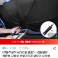 썬브렐라 차량용 자동차 햇빛가리개 우산형 6개