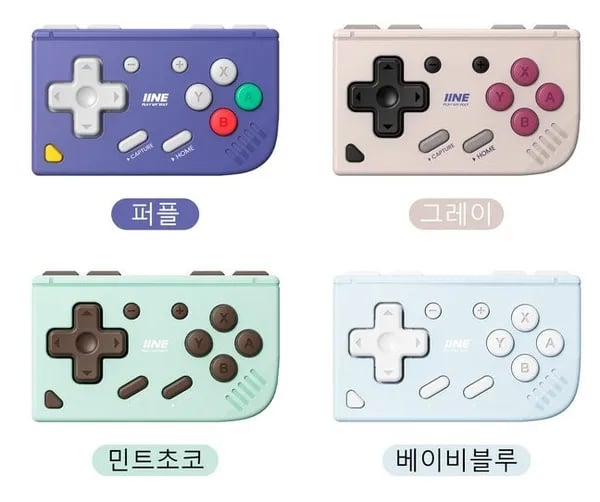 이이네 레트로 아난케 2세대 무선 컨트롤러 리더기 닌텐도 게임패드