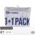 폴햄 면 반팔티 4장 1장