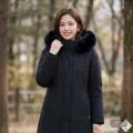 네파 여성 아르테 윈드스토퍼 구스 롱다운