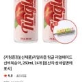 리얼과즙 팅글 리얼에이드 신비복숭아 50ml 24개 + 키캡 키링