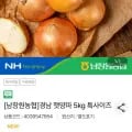 경남 햇양파 5kg 특사이즈 (5,900원/무료)
