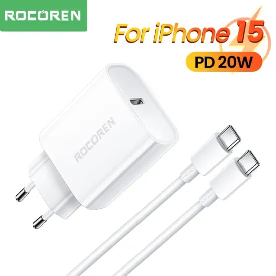 Rocoren PD 20W GaN 충전기
