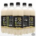 가평잣생막걸리 블랙 6도 970ml x 5병(15,840원,무배)