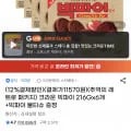 크라운 빅파이 216g 6개 + 물티슈증정 (10,860원/유클무료)