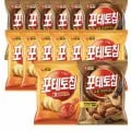 농심 포테토칩 교촌간장치킨맛 7개+K양념치킨 7개 (14,40원/무료)2