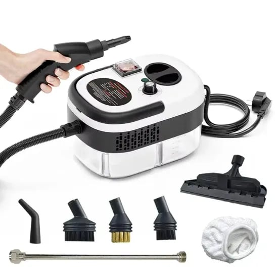 스팀 청소기 고온 살균 360 공기 압력 핸드 마사지