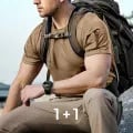 CQR 1+1 남성 쿨링 아웃도어 반팔 티셔츠 (13,930원/무료)
