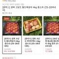 경북 고당도 황도복숭아 4kg 중소과 (4,950원/무료)1