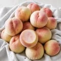 백도 딱딱이 복숭아 kg 중과 (9,730원/무료배송)2