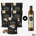 호주산 통마카다미아 200g 로스티드 5봉 +(증정) 마카다미아 오일 500ml 1병 (5,000원/무료)3