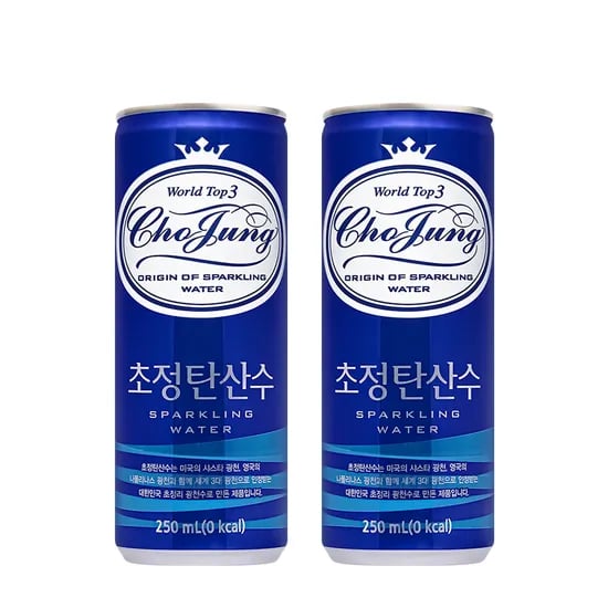 초정탄산수 플레인 250ml x 30캔 (6,00원/무료)9