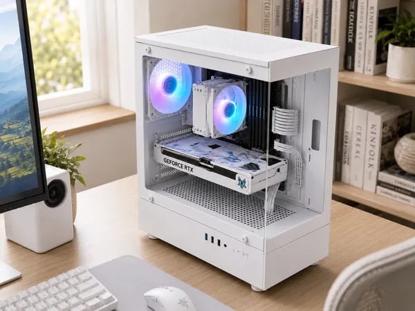 인텍앤컴퍼니 IPC OZ1 화이트 조립PC (553,800원~/무료)