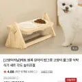 원목 강아지/고양이 밥그릇 물그릇 식탁 식기 세트 (15,920원/무료)