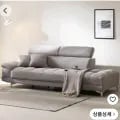 파로마 올랜도 아쿠아텍스 3인용 소파 + 스툴 세트 방문설치(164,000원/로켓설치)