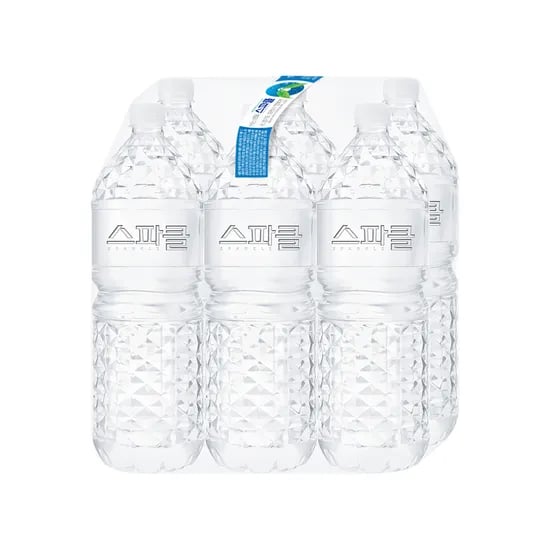스파클 생수 무라벨 2L 24개(7,200원/무료)