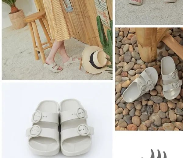 베어파우 FINN 여성 여름 경량 EVA 슬리퍼 3종택1 1062RB-W (27,000원/3000원 유배)