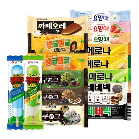 빙그레 바 아이스크림 20+20개 (17,326원~/무료)