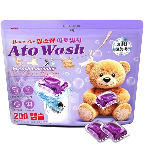 맘스럽 캡슐세제 실내건조형 200개/개당 29원 (5,700원 / 무료배송)