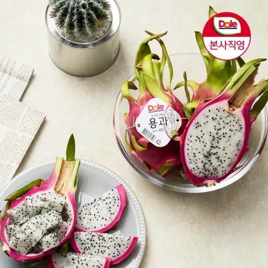 화이트 용과 개당 500g내외