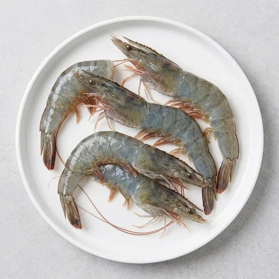 산지직송 활 뚱띠 흰다리새우, 1kg, 1팩 (29,800원/무료배송)