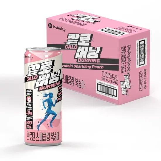 아이워너 맨즈 육각 아령 덤벨 2~10kg 2개 세트 프로틴 스파클링 오렌지 250ml 24개입