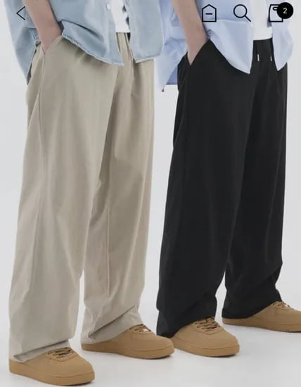 세미 와이드 팬츠 2PACK (39,05원/무료)1