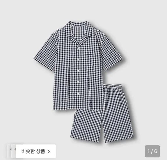 자주 남 시어서커 5부 파자마 세트 (2,230원/3,000원)1