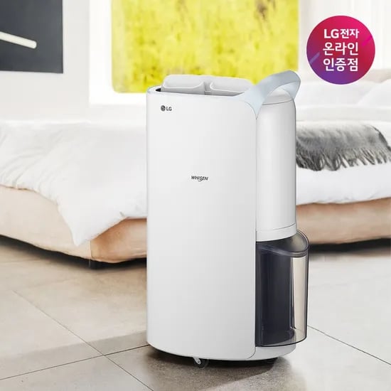 LG 휘센 듀얼인버터 자동건조 제습기 20L 377,108원