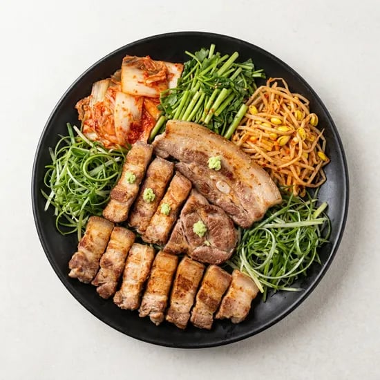 냉동 삼겹살+목살 구이용 1kg (11,350원/무료배송)