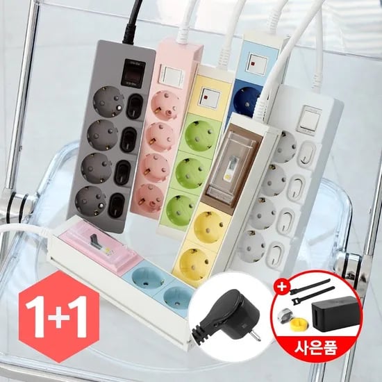 국산 멀티탭 3구 T자형 +1 외 (4,116원~/무료)1