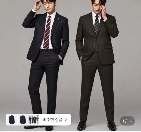 지이크 F/W 이태리 까노니코 수트 2종 택1 PJ2324 (128,480원/무료)