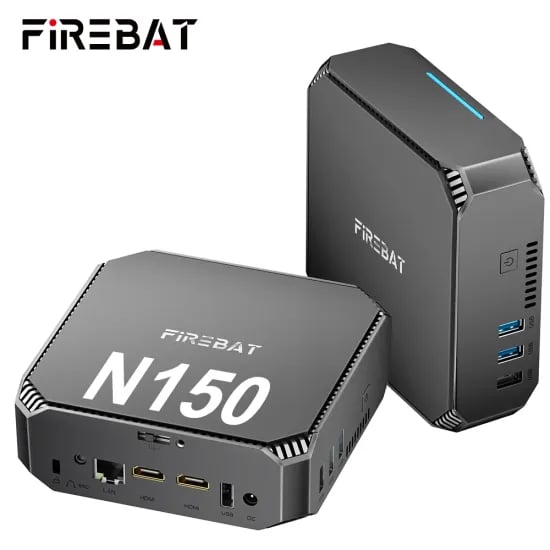 FIREBAT T2 N150 미니 PC 게이밍 컴퓨터 AK2 N100