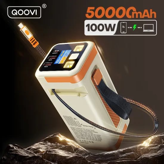 QOOVI 50000mAh 대용량 보조배터리