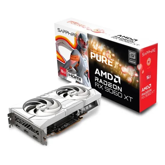 SAPPHIRE 라데온 RX 9060 XT PURE OC D6 6GB