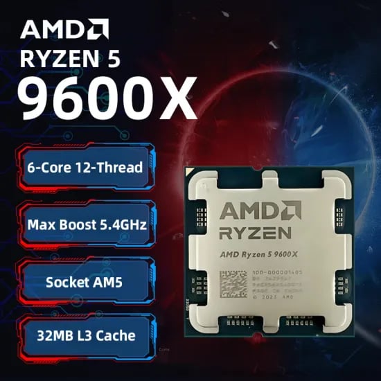 AMD 7800X3D 24.13달러, AMD 9800X3D 337.91달러, Western Digital SN850X 2TB 133달러